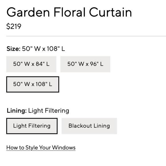 Pottery Barn 2 Blue Garden Floral Toile Curtains Drapes Linen Cotton 50x108" Set - Picture 3 of 10